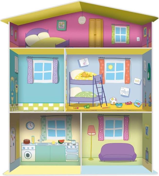 Actual product image Lisciani Peppa Pig Learning House 3D