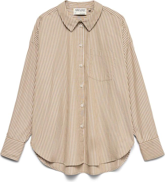 Aware Awparina Ls Loose Stripe Shirt Vma Noos