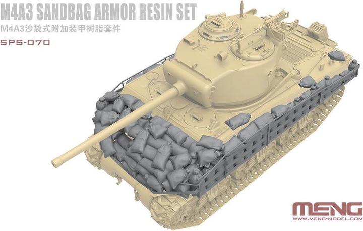 Image du produit Meng-Model M4A3 Sandbag Armor Set (Résine)