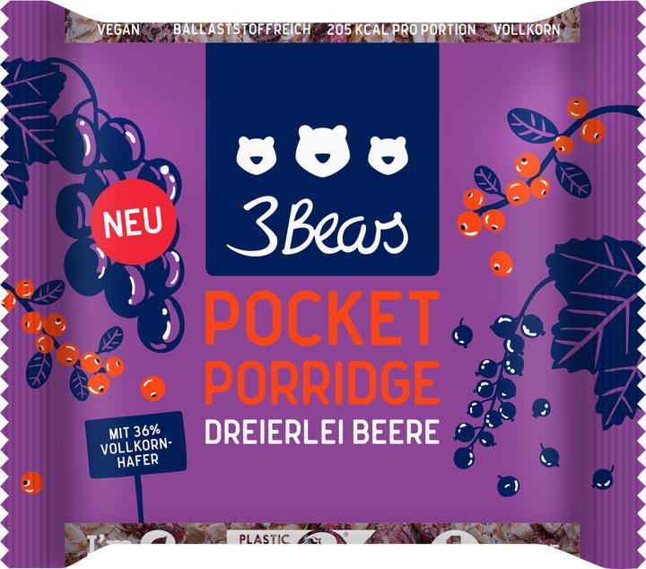 Image du produit 3Bears Pocket Porridge (56 g)