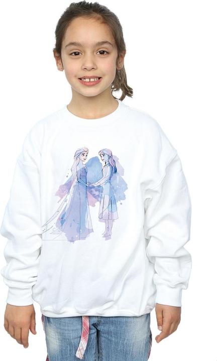 Immagine prodotto Disney Frozen 2 Elsa Anna Sisters Sketch Felpa Ragazze (128)