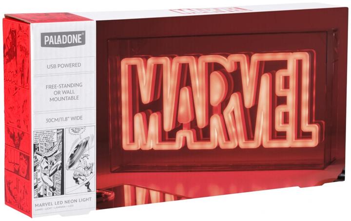 Immagine prodotto Paladone Products Marvel - Lampada Logo Marvel Neon LED
