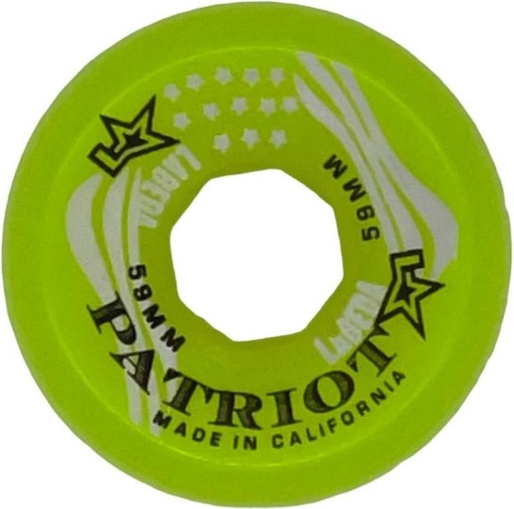 Produktbild Labeda Patriot X-Soft 4er-Pack Torwart-Rollhockey-Räder (Grün, 59 mm) (59 mm)