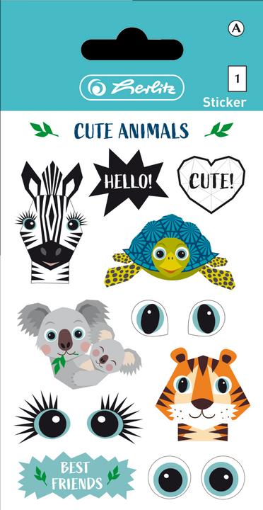 Produktbild Herlitz Foliensticker Cute Animals FSC