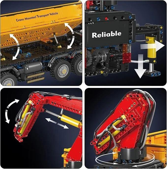 Image du produit Mould King Kit de camion-grue télécommandé