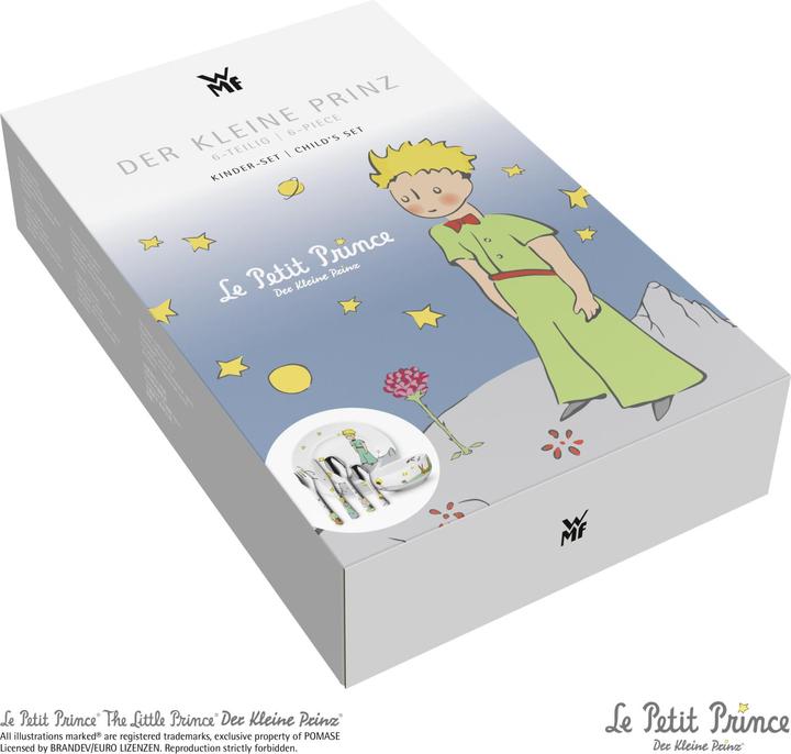 Produktbild WMF Kindergeschirr Kinderbesteck 6tlg Der Kleine Prinz Edelstahl poliert spülmaschinengeeignet