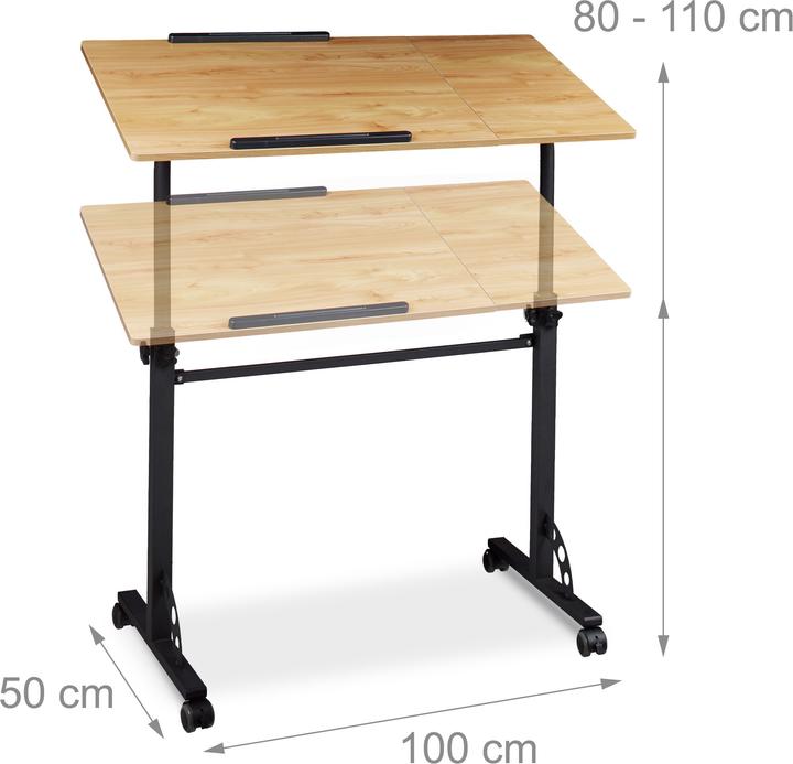 Image du produit Relaxdays Table pour ordinateur portable