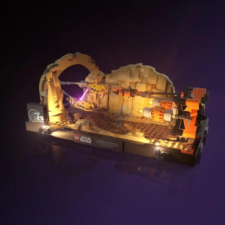 Immagine prodotto Light my bricks LMB 2.0 Kit di illuminazione a LED per LEGO® 75380 Star Wars Diorama Gara degli sgusci su Mos Espa