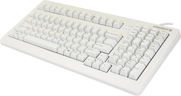 Image du produit CHERRY G80-1800, petit clavier 19", gris (US, Filaire)