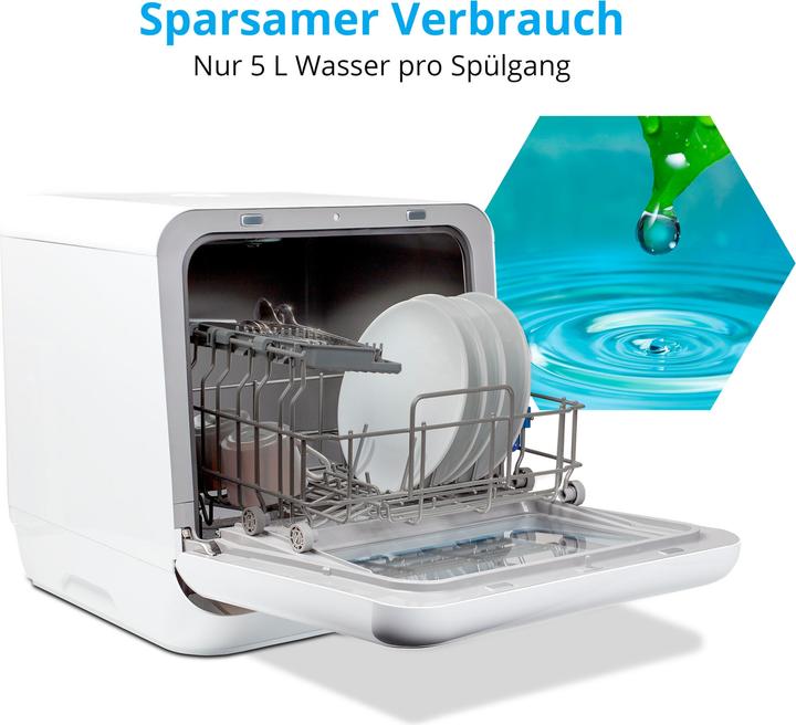Image du produit Medion Lave-vaisselle de table MD 37217, classe d'efficacité énergétique