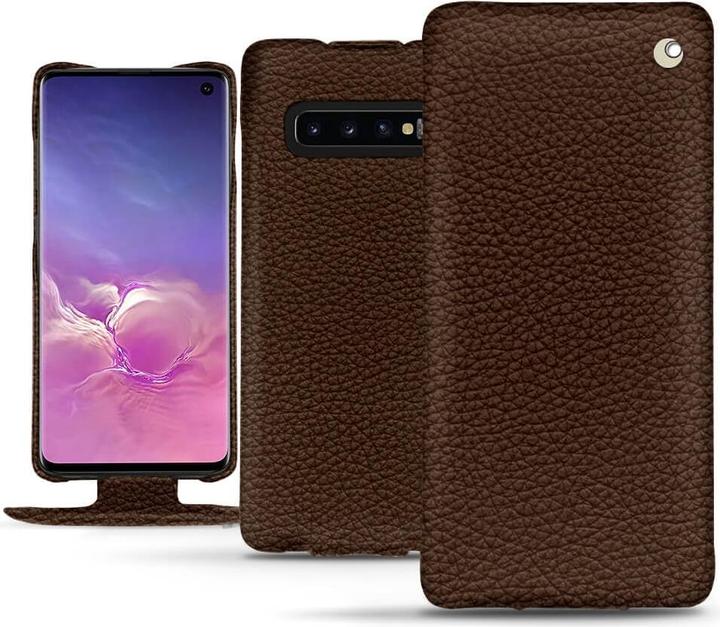 Actual product image Noreve Leather cover vertical (Samsung Galaxy S10)
