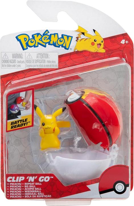Immagine prodotto Jazwares Clip'n'Go Poké Balls assortite