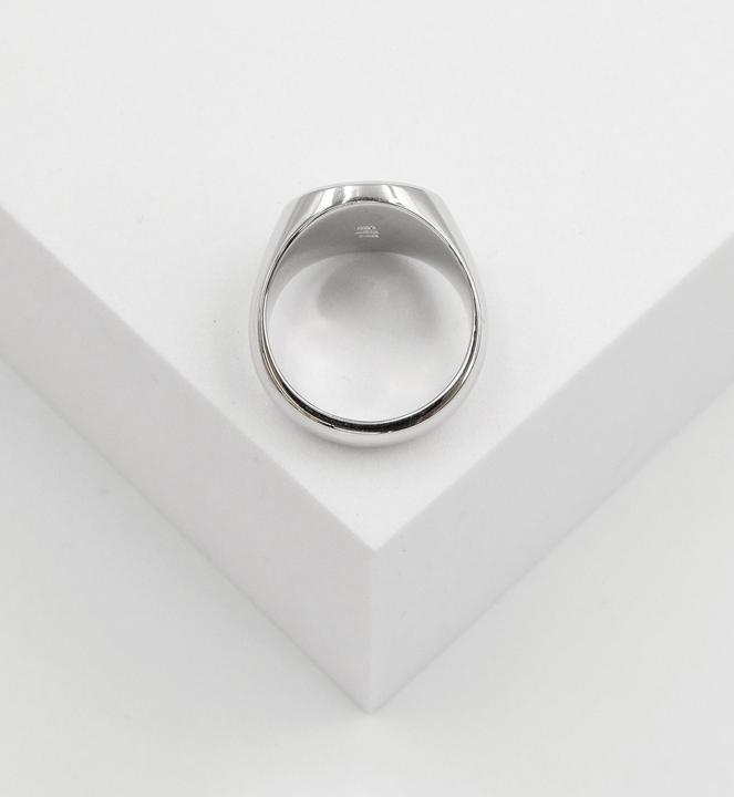 Actual product image Muau Disc ring (62, 925 Silver)