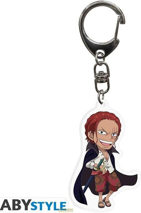 Image du produit ABYstyle ONE PIECE : RED - Porte-clés acrylique - Shanks X4