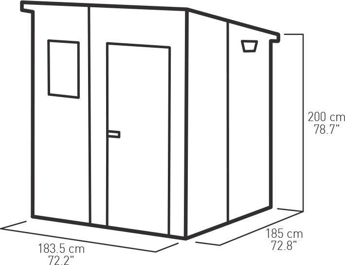 Produktbild Keter Manor Pent 66