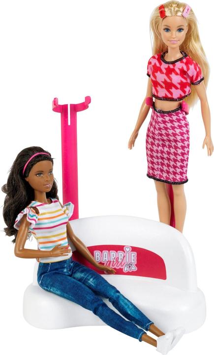 Image du produit Theo Klein 5721 Barbie - Studio de beauté "Happy vibes (46 x 46.5 x 54 cm)
