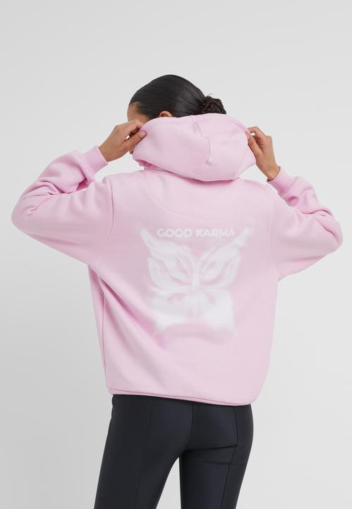 Produktbild Miss Tee Karma Butterfly Ladies Fluffy Hoody - 174139 (XXL)