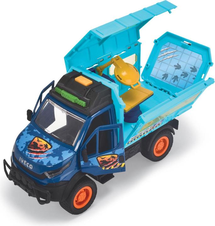 Actual product image Dickie Dino World Lab Truck playset