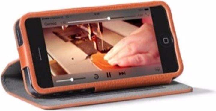 Immagine prodotto Decoded Portafoglio di superficie per iPhone 5/5S/SE marrone (Apple iPhone 5s, Apple iPhone 5)