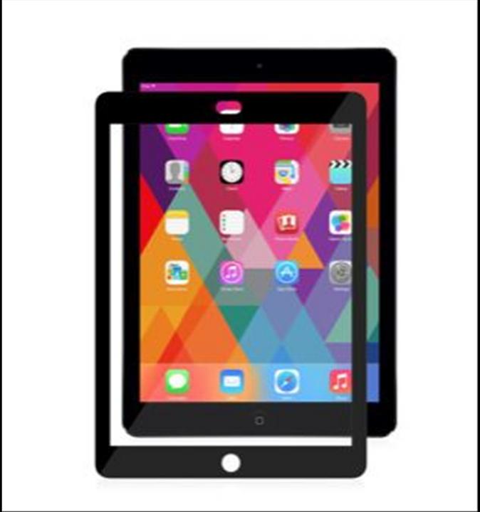Immagine prodotto Moshi iVisor XT pellicola protettiva per iPad Air/ iPad 9.7" telaio nero (1 Pezzo/i, iPad Air)