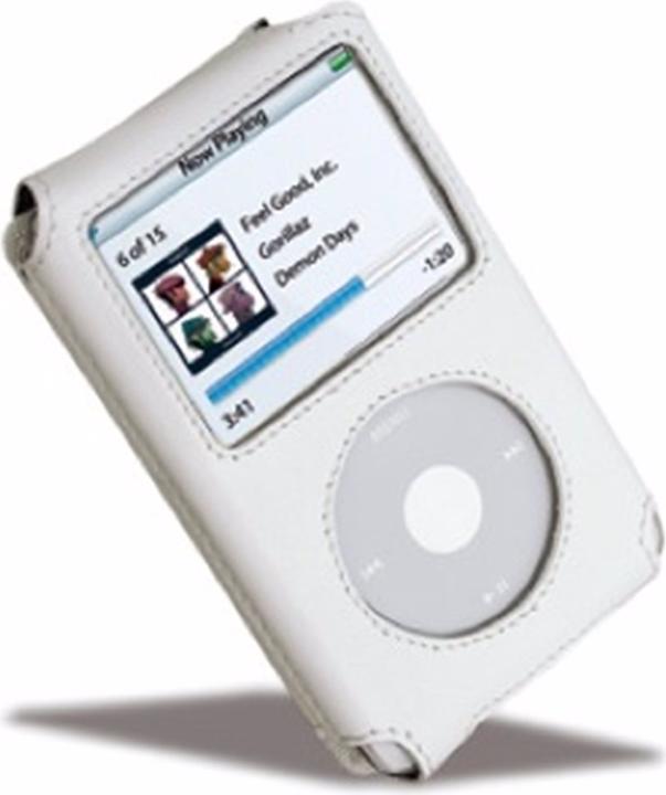 Actual product image Covertec Nappa Leather Case for iPod 5G / iPod classic Snow White
