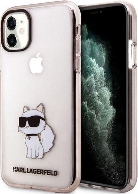 Image du produit Karl Lagerfeld KLHCN61HNCHTCP iPhone 11 / Xr 6.1" rose/pink hardcase Ikonik Choupette (Apple iPhone XR, Apple iPhone 11)