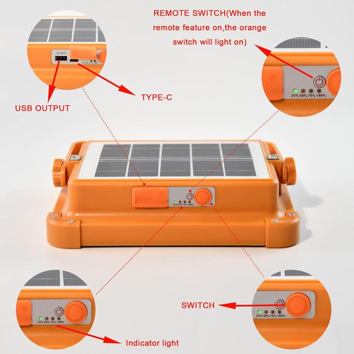 Actual product image CosyEasy LED construction spotlight (10000 lm)