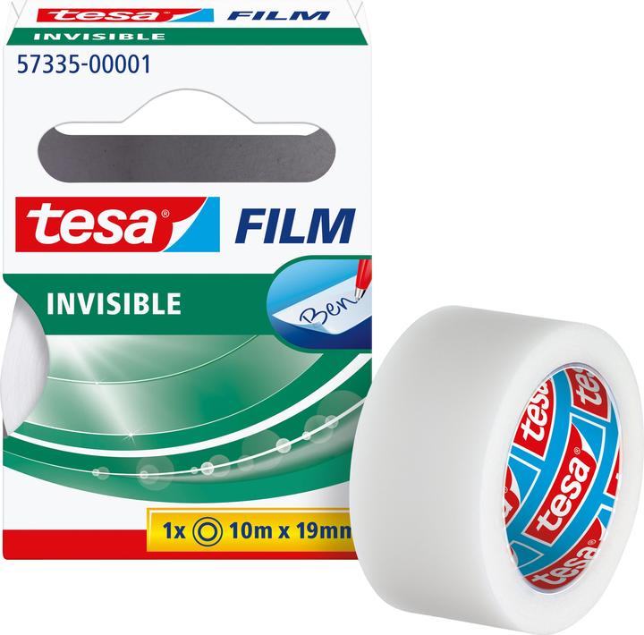 Produktbild tesa 1x tesafilm INVISIBLE, matt-unsichtbar, alterungsbeständig und reissfest (19 mm)