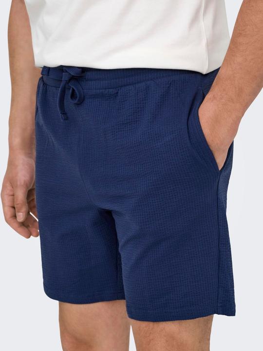 Produktbild Only & Sons Onskian Reg Seersucker Shorts (XL)