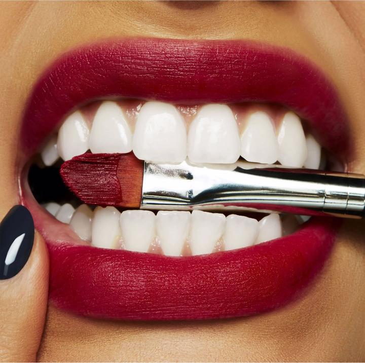 Actual product image MAC Cosmetics Powder Kiss Liquid Lipcolour (981 Haute Pants)