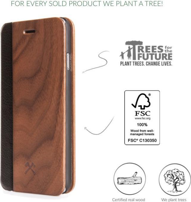 Produktbild Woodcessories EcoFlip (Apple iPhone XS Max)