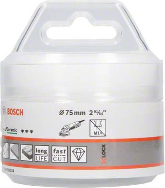 Produktbild Bosch Professional Zubehör PRO Core Cutter dry X-Lock, 75 x 35 mm (75 Millimeter)