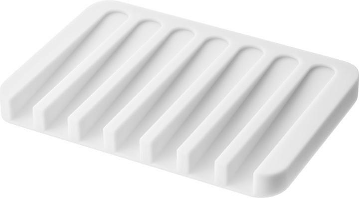 Actual product image Yamazaki FLOW silicone soap dish