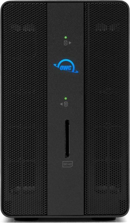 Actual product image OWC 12TB Gemini - Thunderbolt (USB-C) Dock and Dual-Drive HDD RAID External Storage Solution (12 TB)