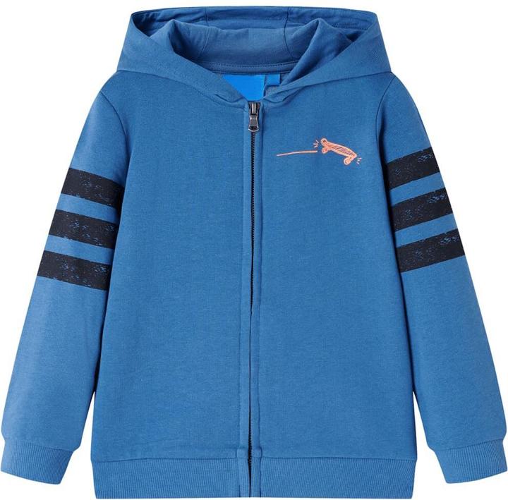 Image du produit VidaXL Sweat à capuche enfant bleu 128,Composition : 80% coton. 20 (128)
