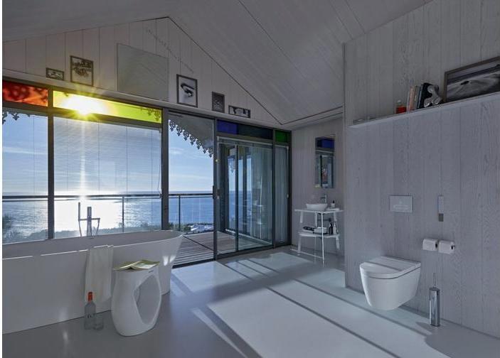 Actual product image Duravit Brush set STARCK T floor standing chrome