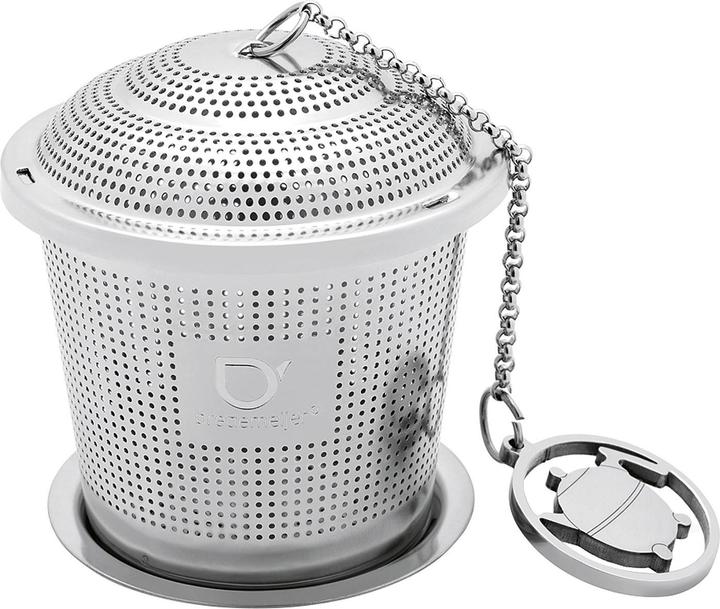 Bredemeijer Tea infuser on chain with tray Stainless steel 191006
