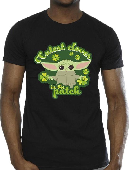 Produktbild Star Wars The Mandalorian St Patrick's Day Cutest Clover TShirt (4XL)