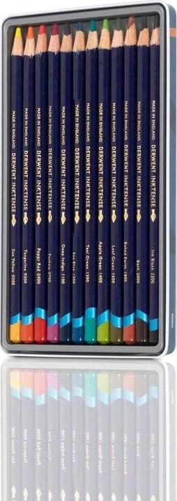 Actual product image Derwent Inktense Permanent (Multicoloured, 12 x)