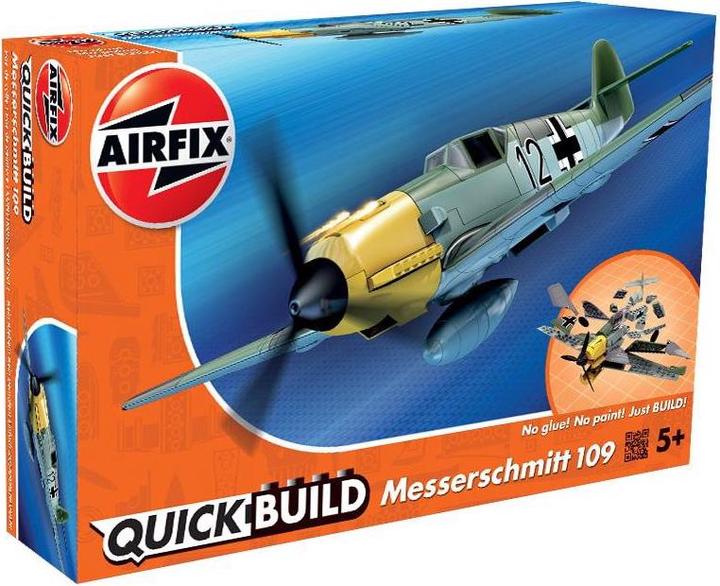 Image du produit Airfix Kit de construction Messerschmitt Bf109e Quick Build