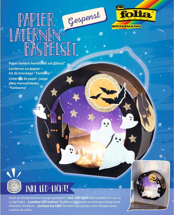 Actual product image Folia Lanterns Halloween Ghost