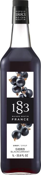 1883 S Johannisbeere Cassis Sirup 0% Vol. 1l