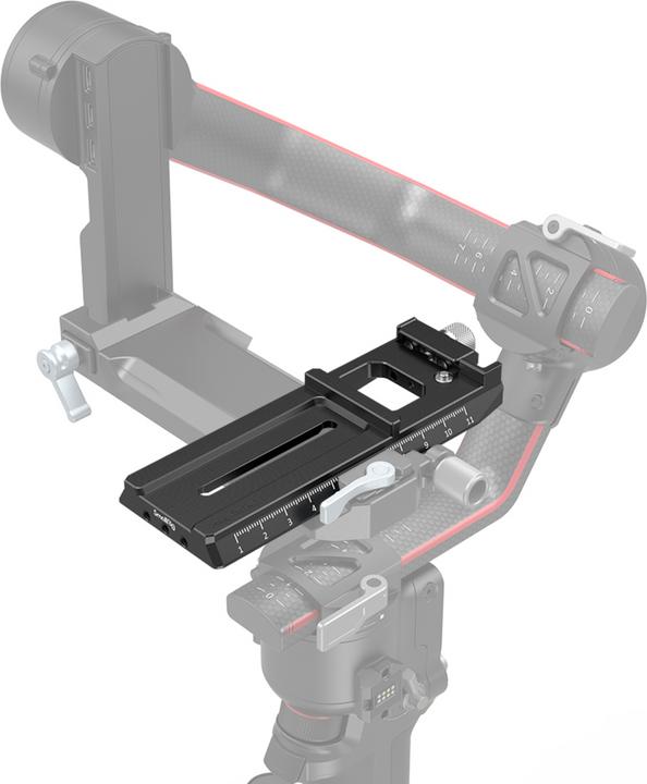 Image du produit SmallRig Platine quick-release (Arca/Manfrotto) pour DJI RS 2 et DJI RSC 2 - 3061 (Plaque de montage Gimbal)
