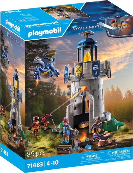 Playmobil Ritterturm mit Schmied und Drache (71483, Playmobil Novelmore)
