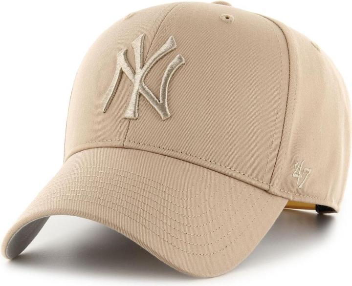 47 Brand Snapback Kinder Cap BASIC New York Yankees khaki (53, 55, 56, 52 C, 54 C)