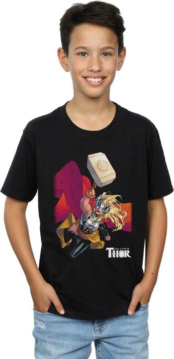 Immagine prodotto The Mighty Thor Mjolnir Maglietta Ragazzi (152, 158)