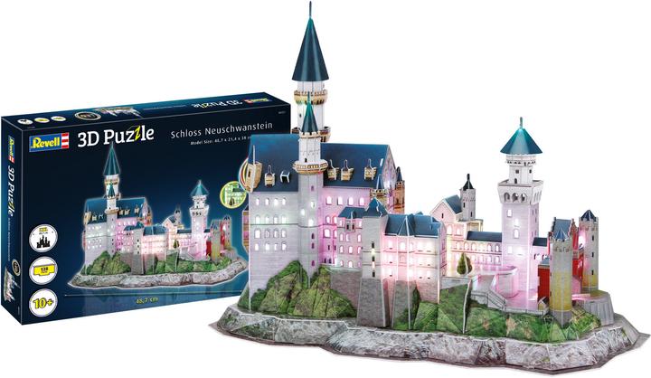 Produktbild Revell Schloss Neuschwanstein LED-Edition (128 Teile)