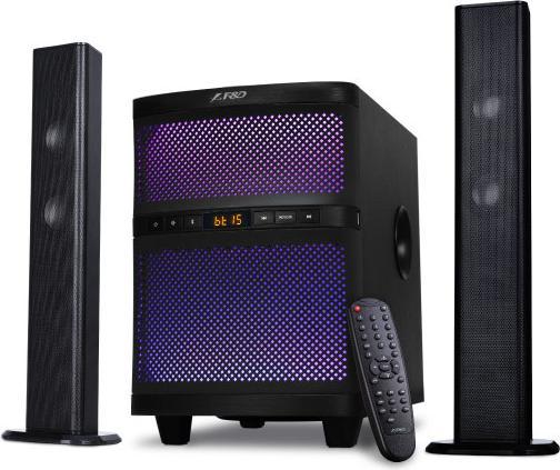 Fenda Multimedia - Altoparlante F&D T-200X (17.5Wx2+35W (RMS), Subwoofer Risposta in frequenza: 30Hz104 (1 coppia, 70 W)