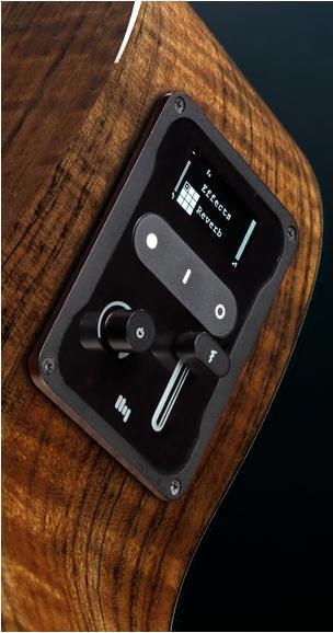 Produktbild Lâg Guitars HyVibe CHV15E (Akustik Gitarre, Khaya, Zedernholz)