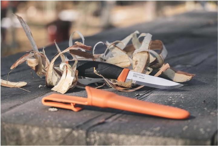 Actual product image Morakniv Hunting Outdoor Knife COMPANION Burnt Orange (10.50 cm)